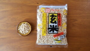 南国製菓「玄米ぽん」を使ったコーヒーパフチョコレシピ